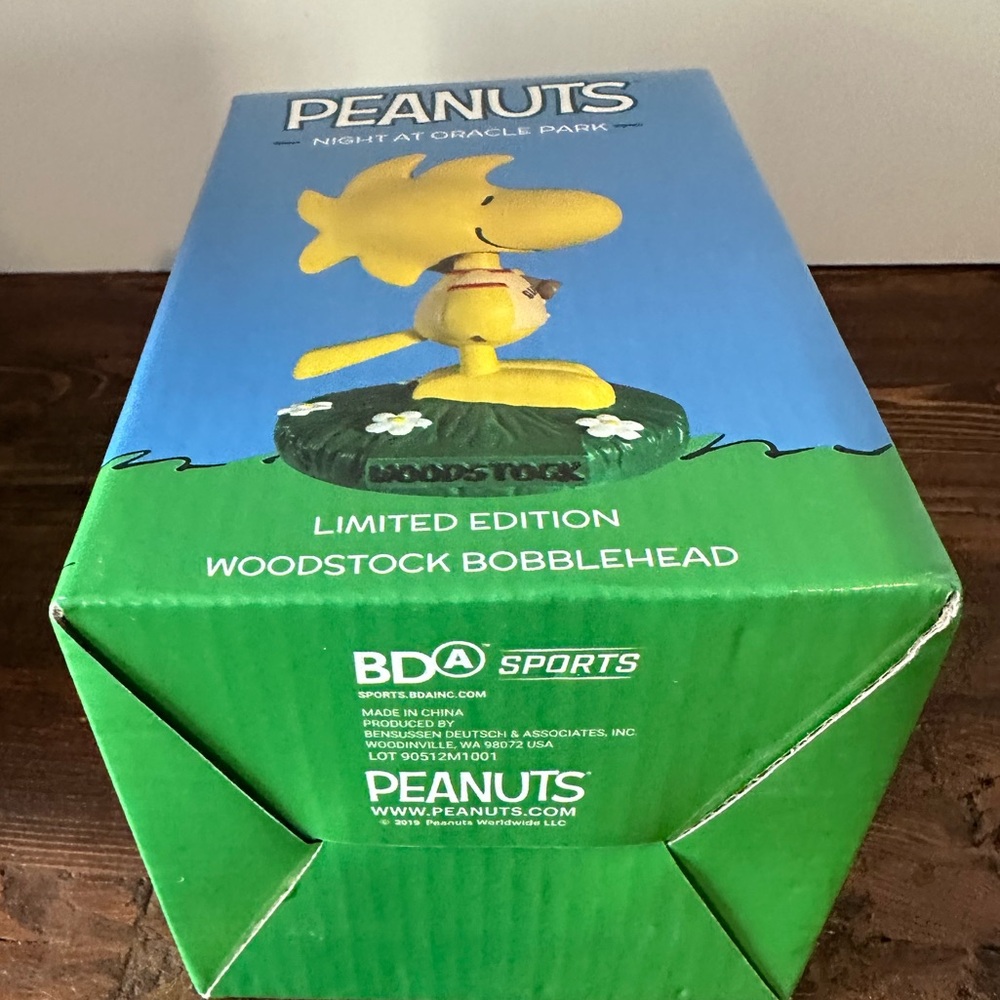 SF GIANTS‎ Peanuts Woodstock SGA bobblehead 08/31/2019 NEW in Box. - Picture 4 of 8